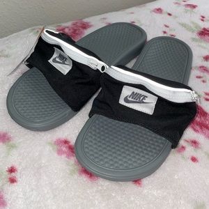 Brand New Nike Men's Benassi JDI Fanny Pack Slides